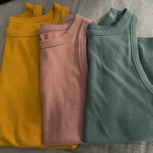 Lot of A New Day Ribbed Knit Tank Top